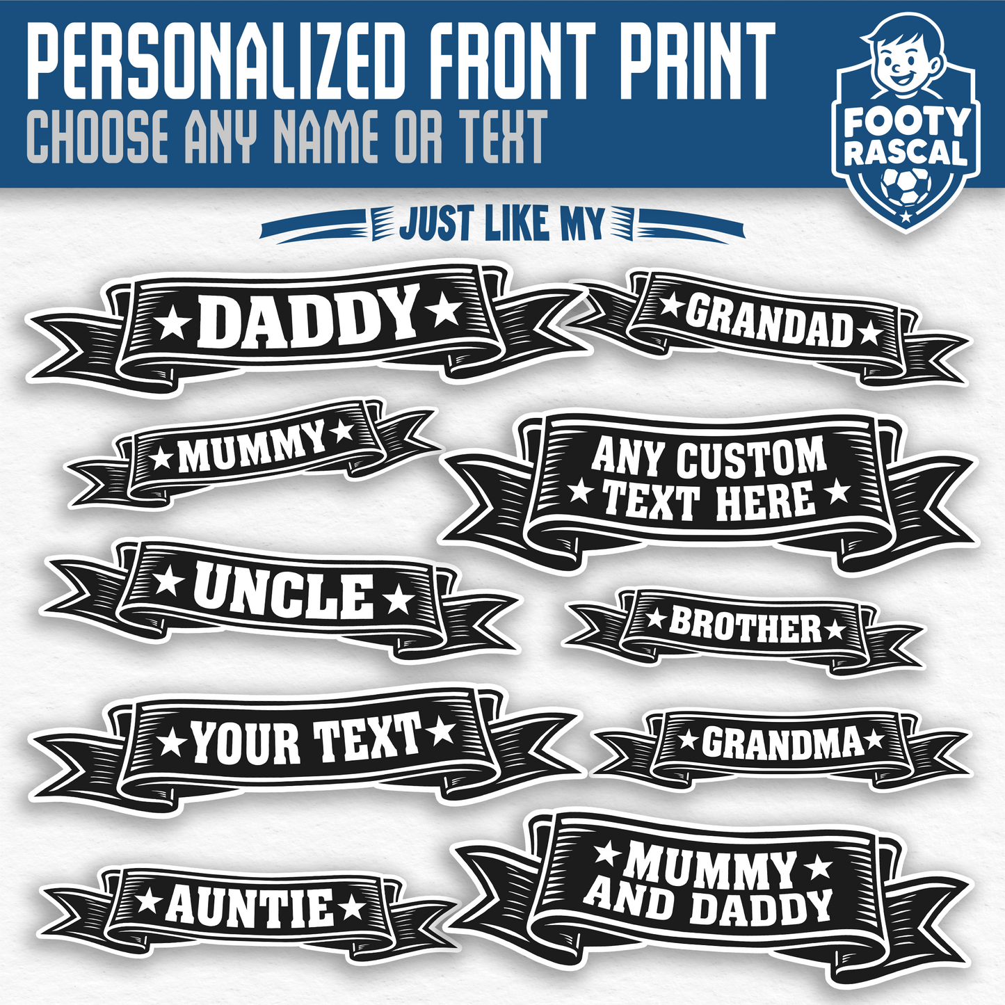 Inter Milan personalised rompersuit custom name and number
